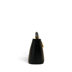 Celine Small Bucket Louise Bag Calfskin Black