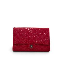 Chanel Medium Single Flap Bag Patent Pink