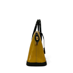 Louis Vuitton Vernis Lockit PM Patent Yellow