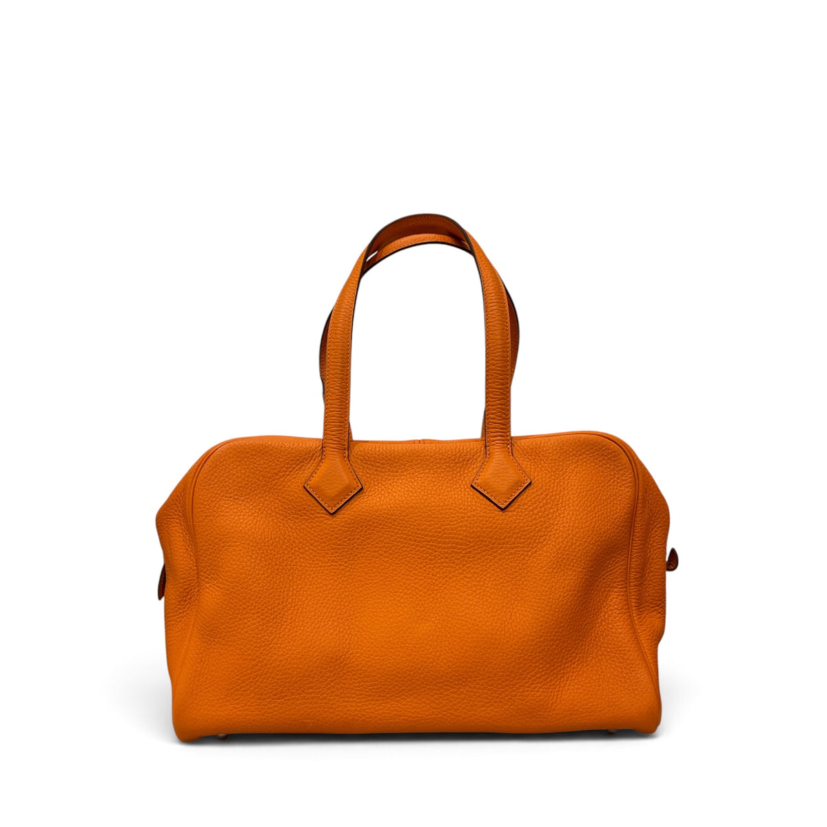 Hermes Victoria 35 Clemence Orange SQUARE R