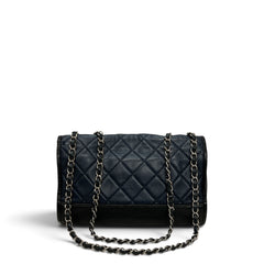 Chanel French Riviera Flap Bag Calfskin Blue
