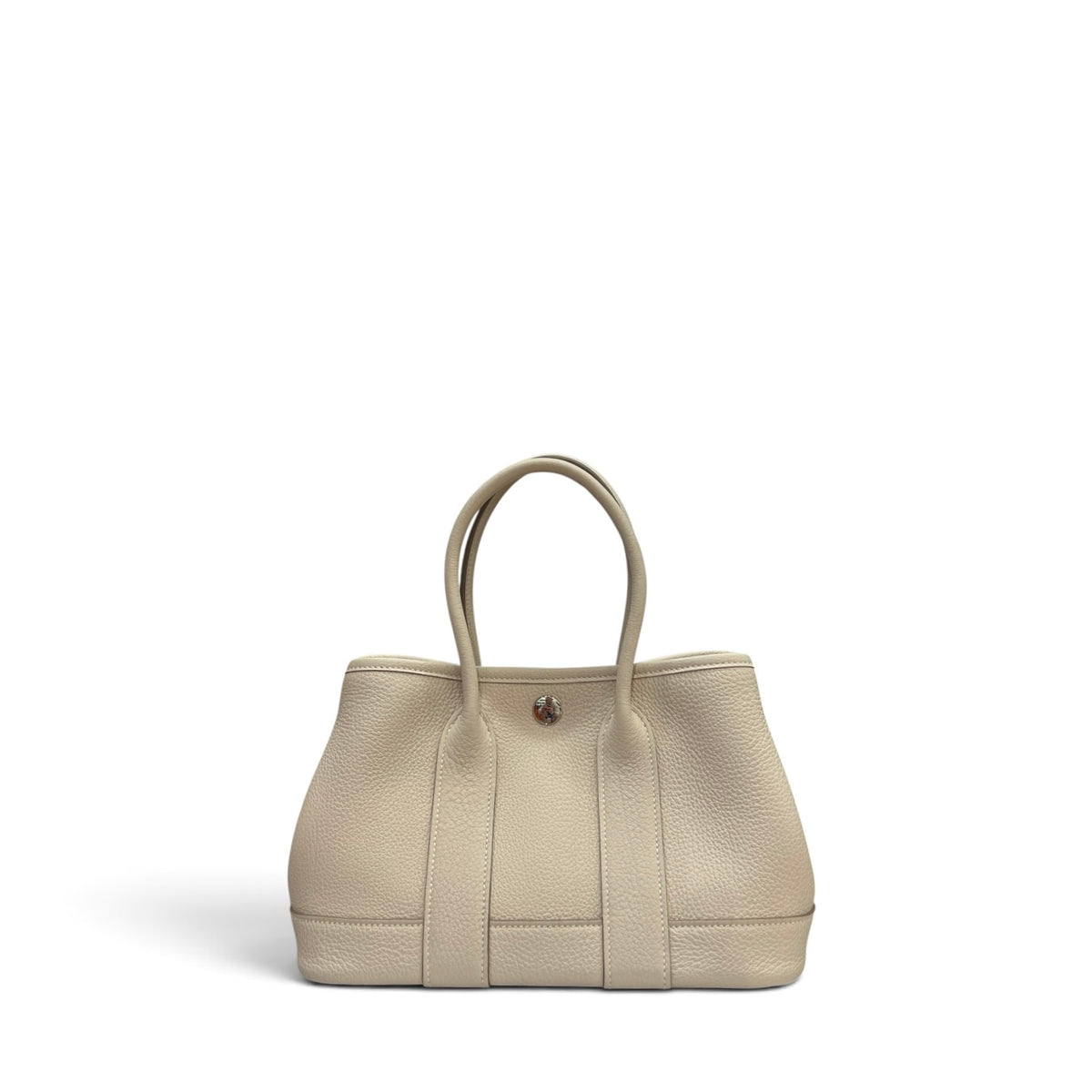 Hermes Garden Party 23 White STAMP K