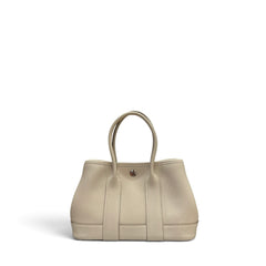 Hermes Garden Party 23 White STAMP K