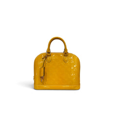 Louis Vuitton Alma PM Monogram Vernis Yellow