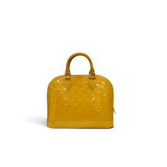 Louis Vuitton Alma PM Monogram Vernis Yellow