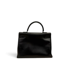Hermes Kelly 35 Black Box SO Black SQUARE N