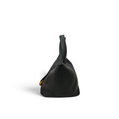 Hermes Picotin 22 Clemence Black GHW Stamp D
