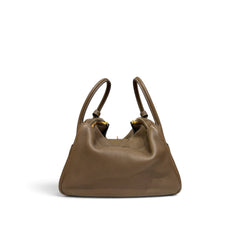 Hermes Lindy 30 Clemence Etoupe STAMP X