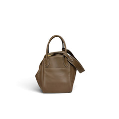 Hermes Lindy 30 Clemence Etoupe STAMP X