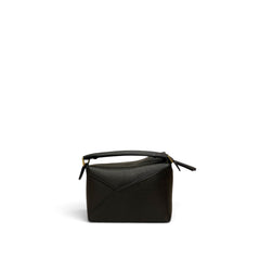 Loewe mini Puzzle Bag Calfskin Grey SHW