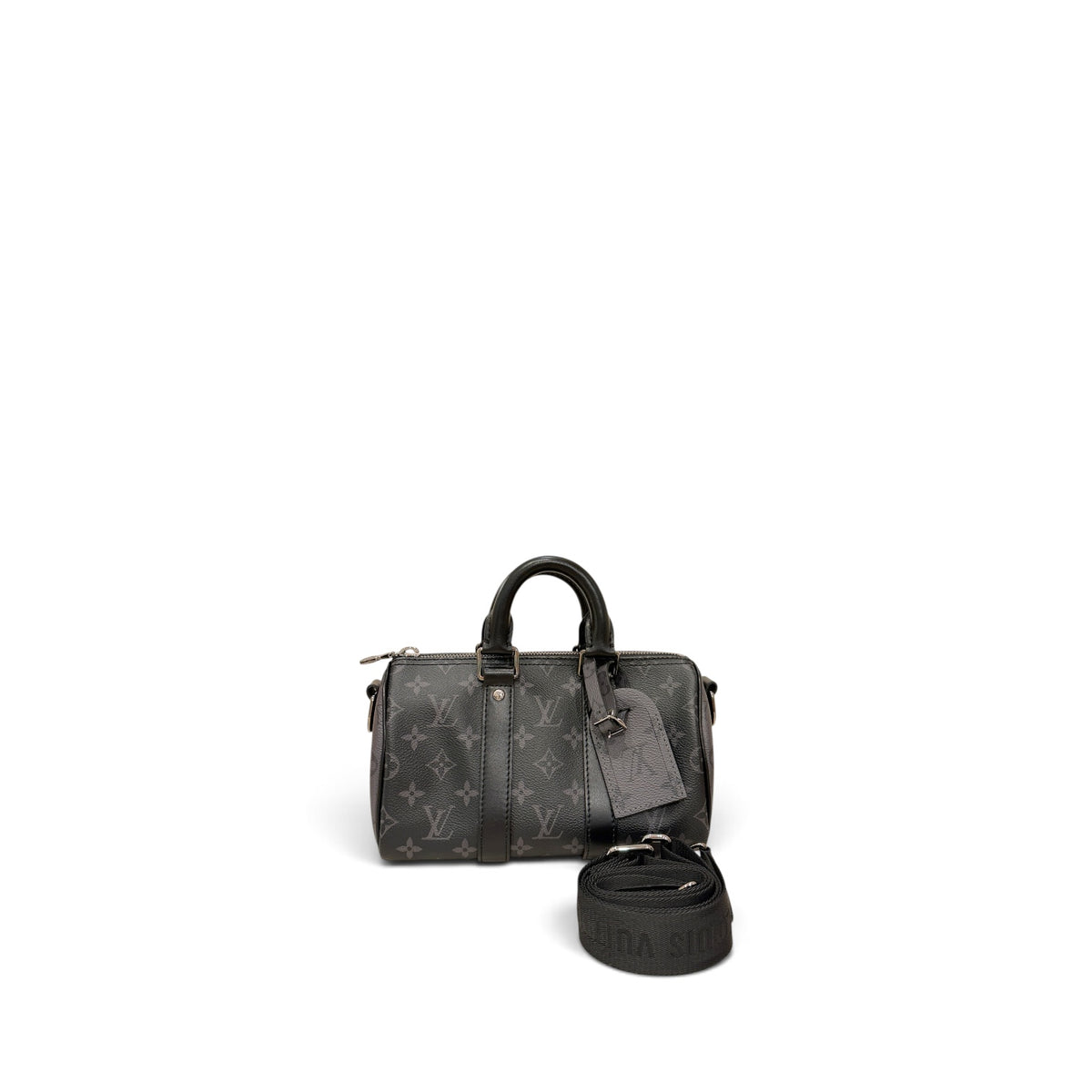Louis Vuitton Keepall Bandouliere 25 monogram eclipse SHW
