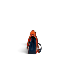 Chanel Paris-Cuba Color Flap Bag Lambskin Orange