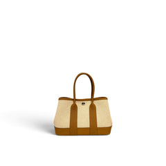 Hermes Garden Party 23 Ecru-Paille / Sesame STAMP G