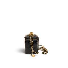 Chanel Perfect Fit Vanity Case Lambskin Black