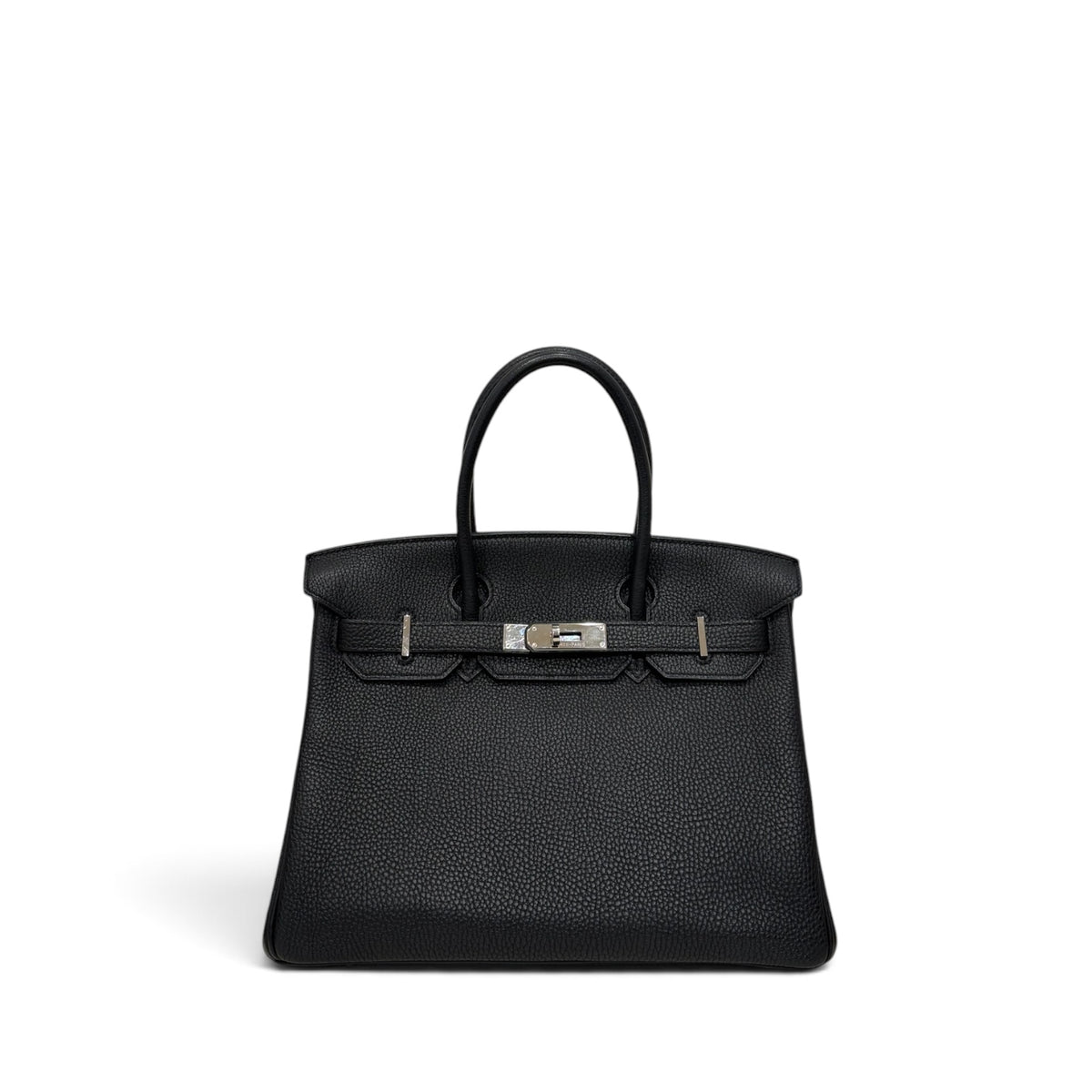 Hermes Birkin 30 Togo Black SQUARE N