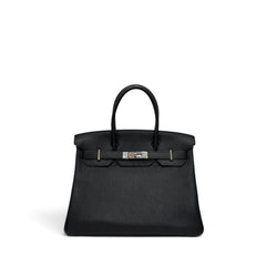 Hermes Birkin 30 Togo Black SQUARE N