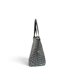 Goyard Saint Louis PM Tote Goyardline Canvas/Calfskin Grey