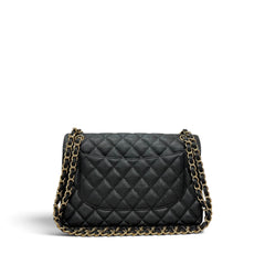 Chanel Jumbo Classic Double Flap Bag Caviar Black GHW