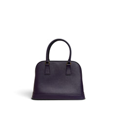 Prada Saffiano Lux Promenade Top Handle Bag Purple