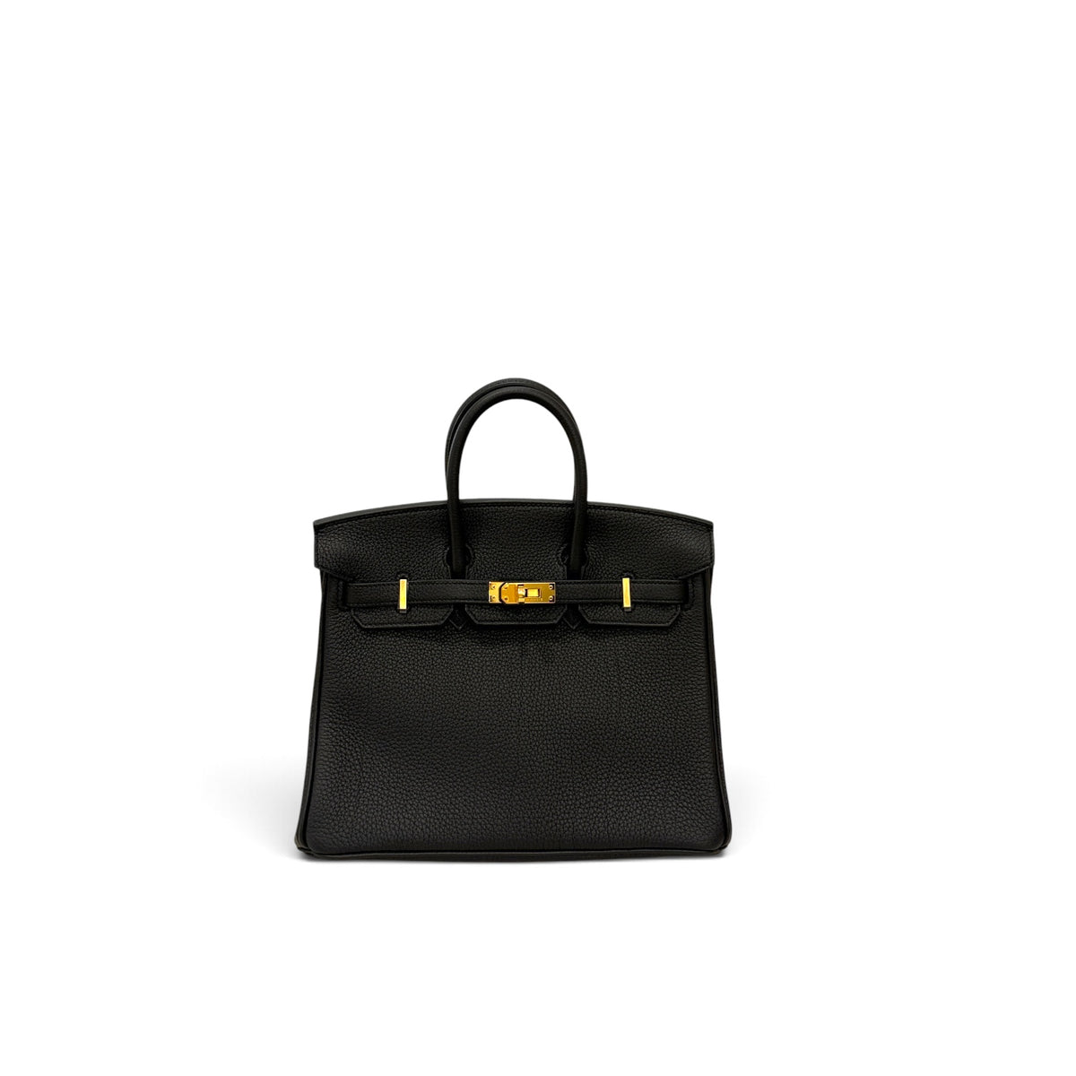 Hermes Birkin 25 Togo Black GHW STAMP W