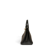 Hermes Birkin 25 Togo Black GHW STAMP W