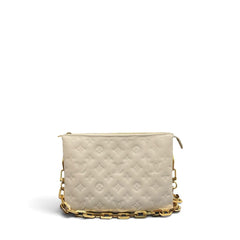Louis Vuitton Coussin PM Puffy Lambskin White