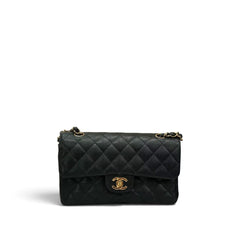 Chanel Medium Classic Flap Caviar Black GHW