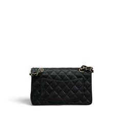 Chanel Medium Classic Flap Caviar Black GHW