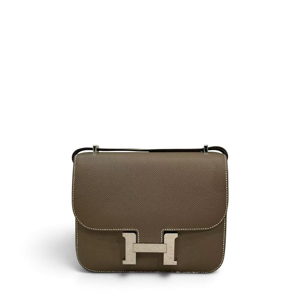 Hermes Mini Constance Epsom Etoupe STAMP U