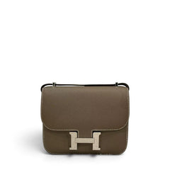 Hermes Mini Constance Epsom Etoupe STAMP U