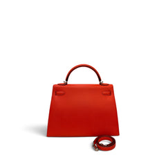 Hermes Kelly 32 Sellier Capucine Epsom Square X
