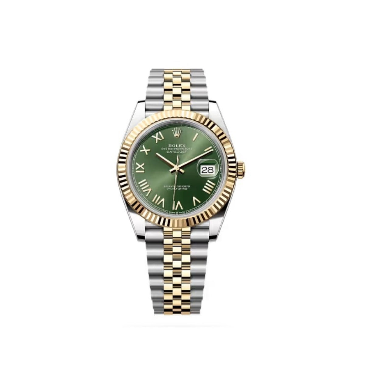 Datejust 41 Oyster, 41 mm, Oystersteel and yellow gold Reference 126333