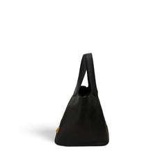 Hermes Picotin 22 Clemence Black GHW Stamp C