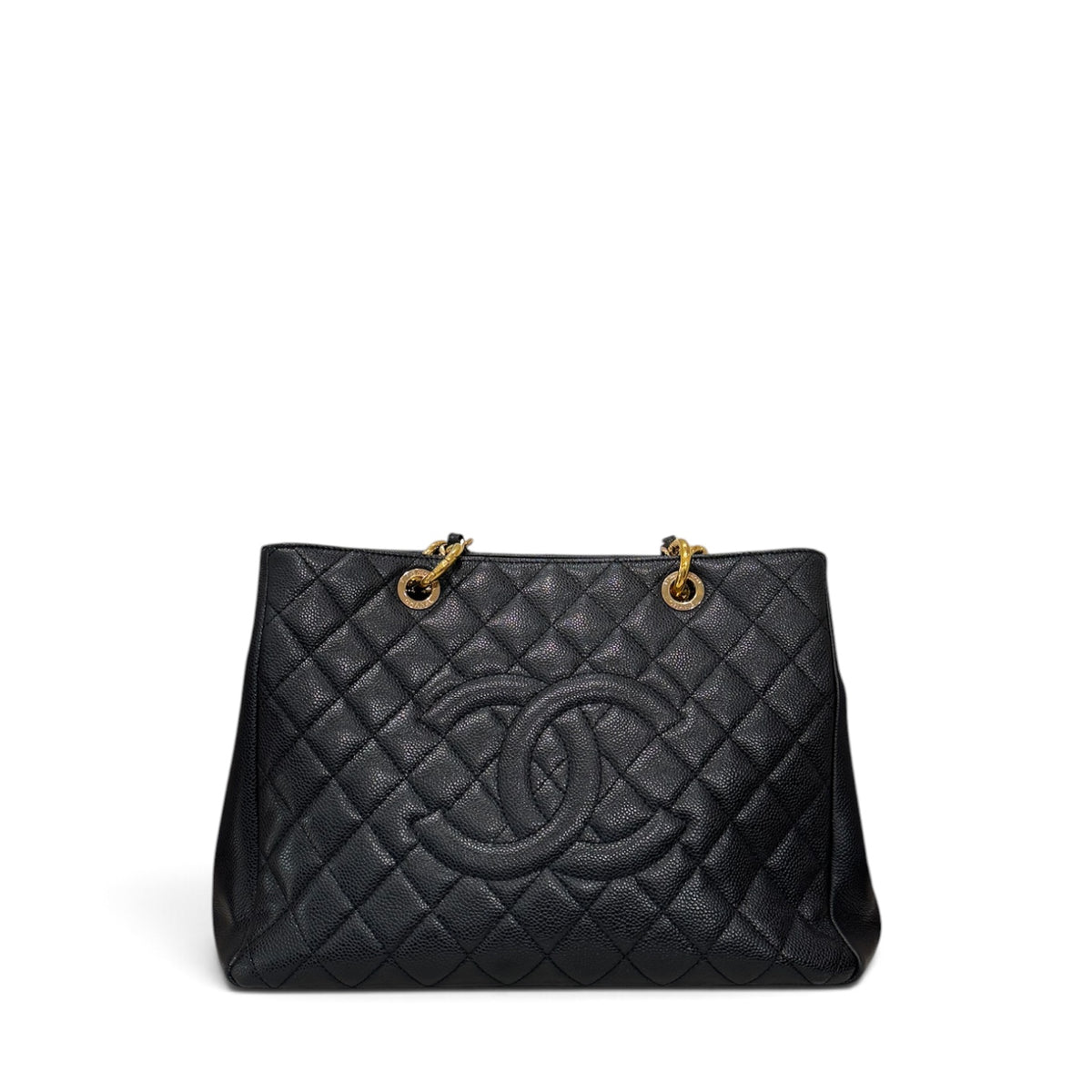 Chanel Grand Shopping Tote GST Caviar Black
