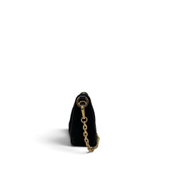 Prada Demi-Lune Shoulder Bag Re-Nylon Black