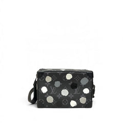 Louis Vuitton x Yayoi Kusama Soft Trunk Bag Black