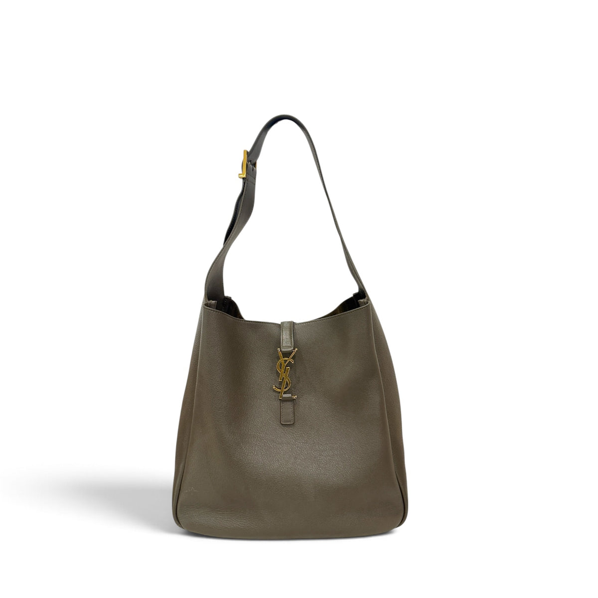 Saint Laurent Larger Le 5 A 7 Tote Bag Calfskin