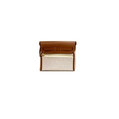 Hermes Mini Herbag Ecru-Beige / Nature STAMP K