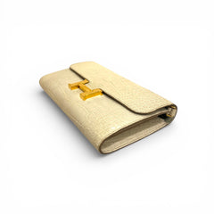 Hermes Constance To Go Alligator Cream Stamp U