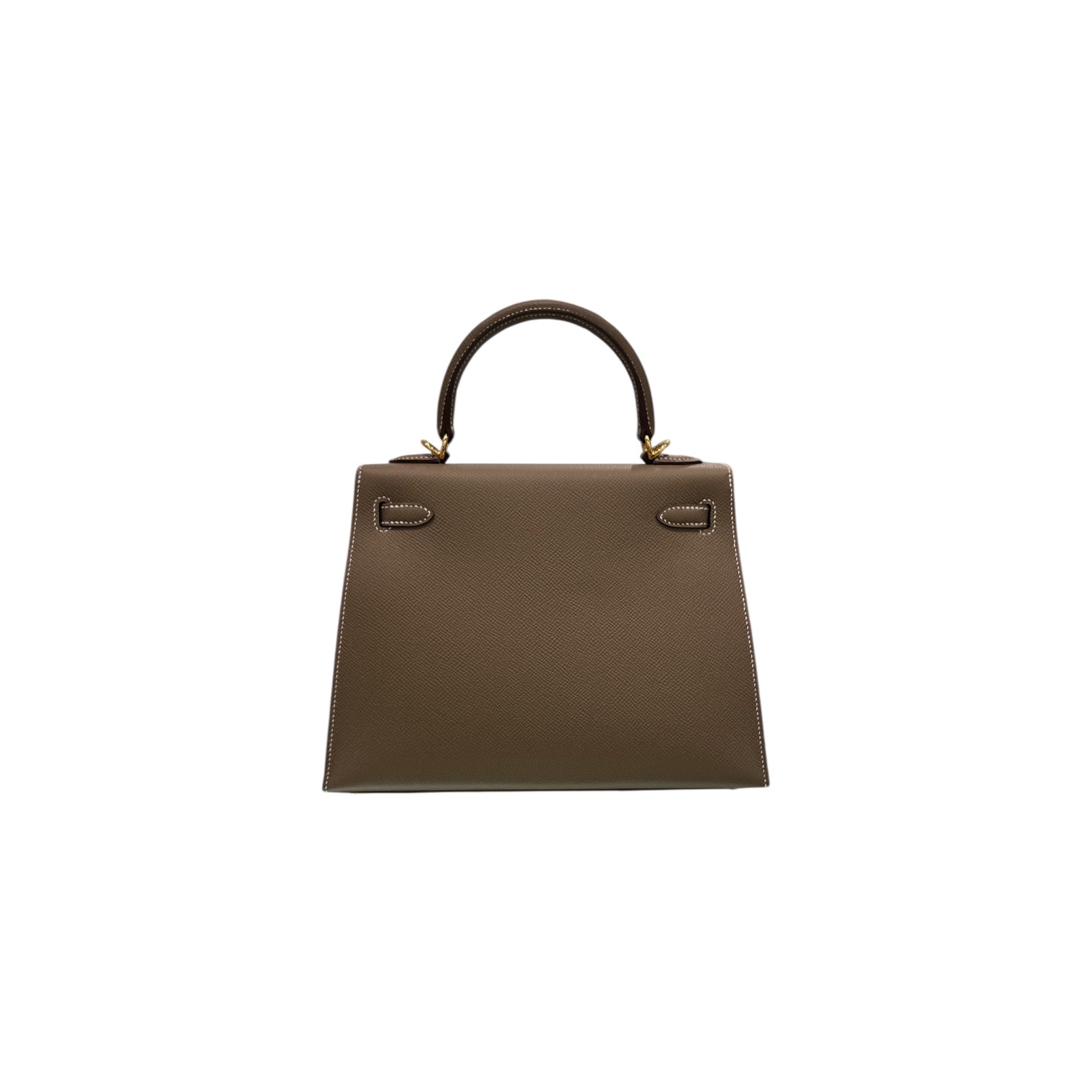 Hermes Kelly 25 Epsom Etoupe STAMP B