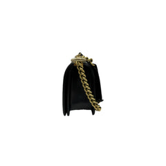 Chanel Medium Boy Bag Calfskin Black