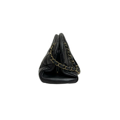 Chanel Medium Just Mademoiselle Bowling Bag Aged Calfskin Black