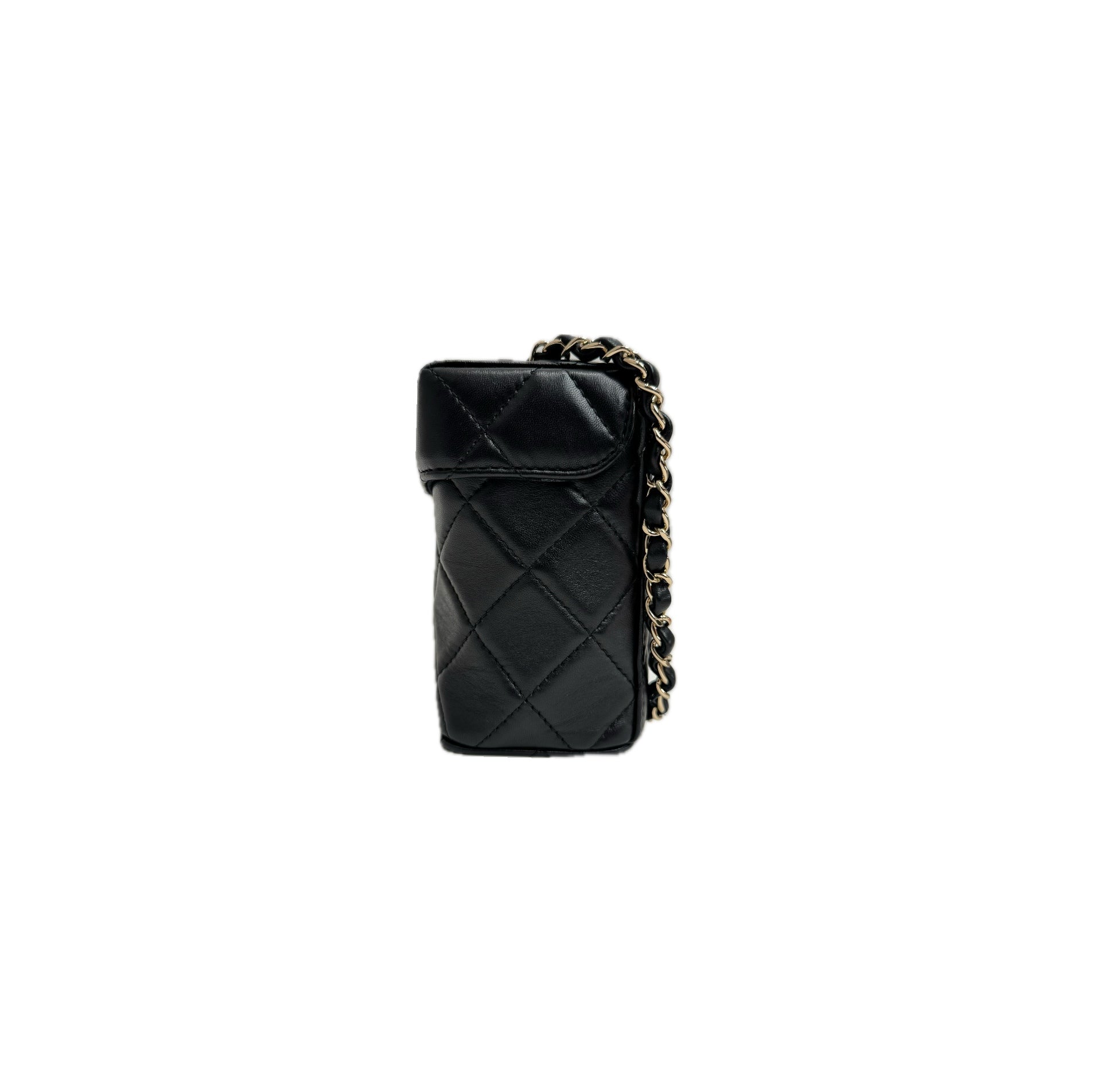 Chanel Small Secret Box Lambskin Black (Microchip)