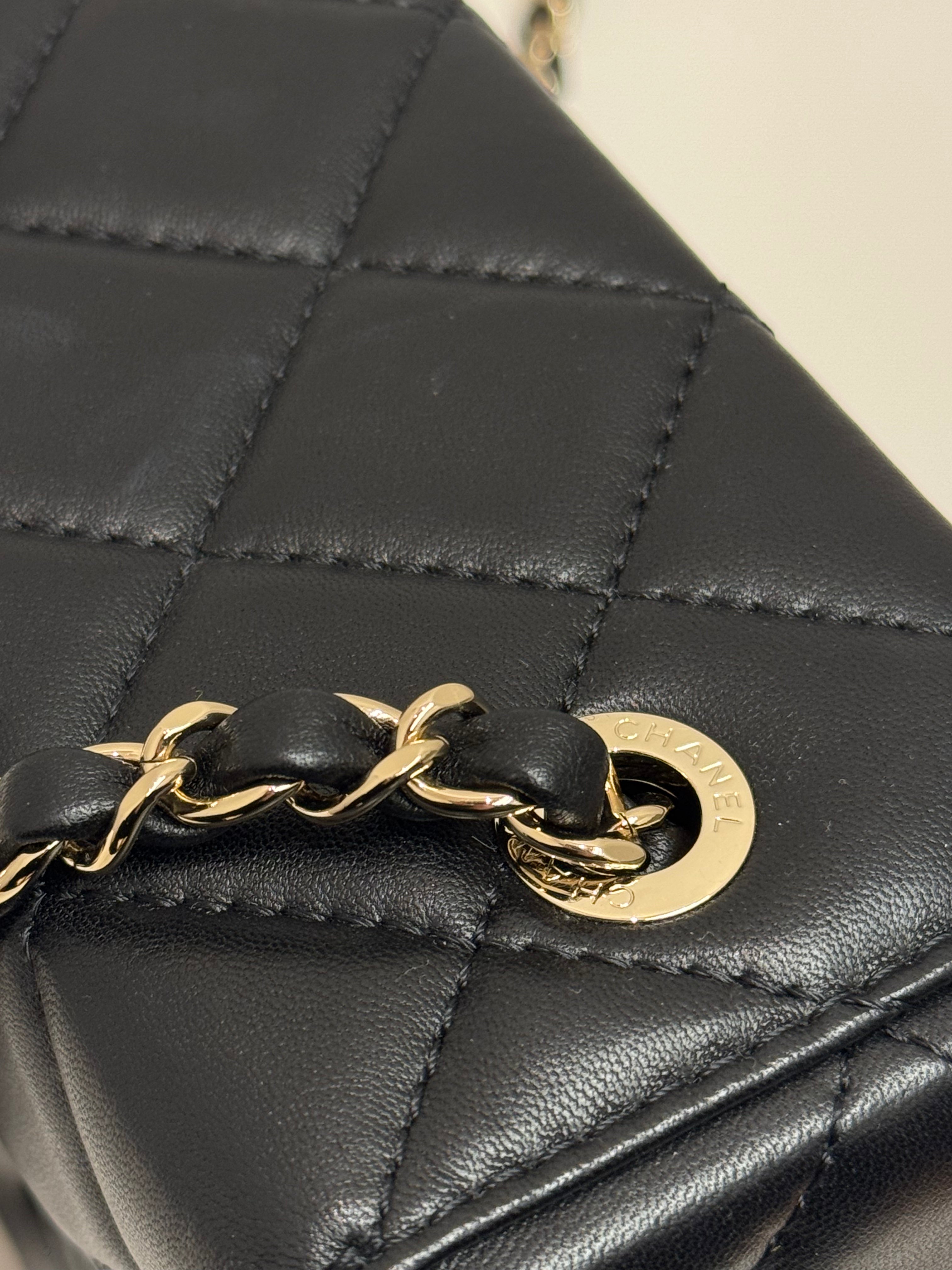 Chanel Small Secret Box Lambskin Black (Microchip)