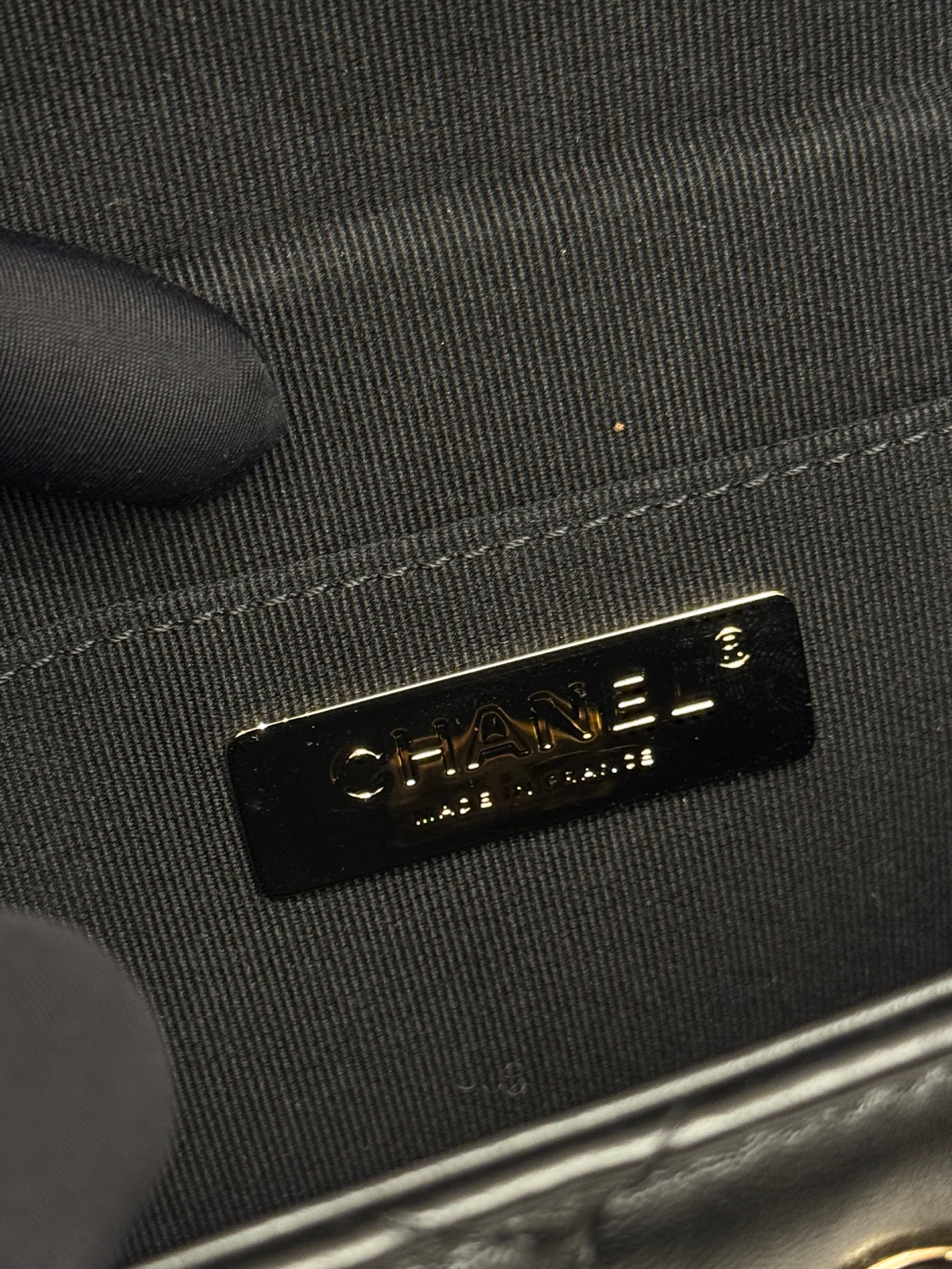 Chanel Small Secret Box Lambskin Black (Microchip)