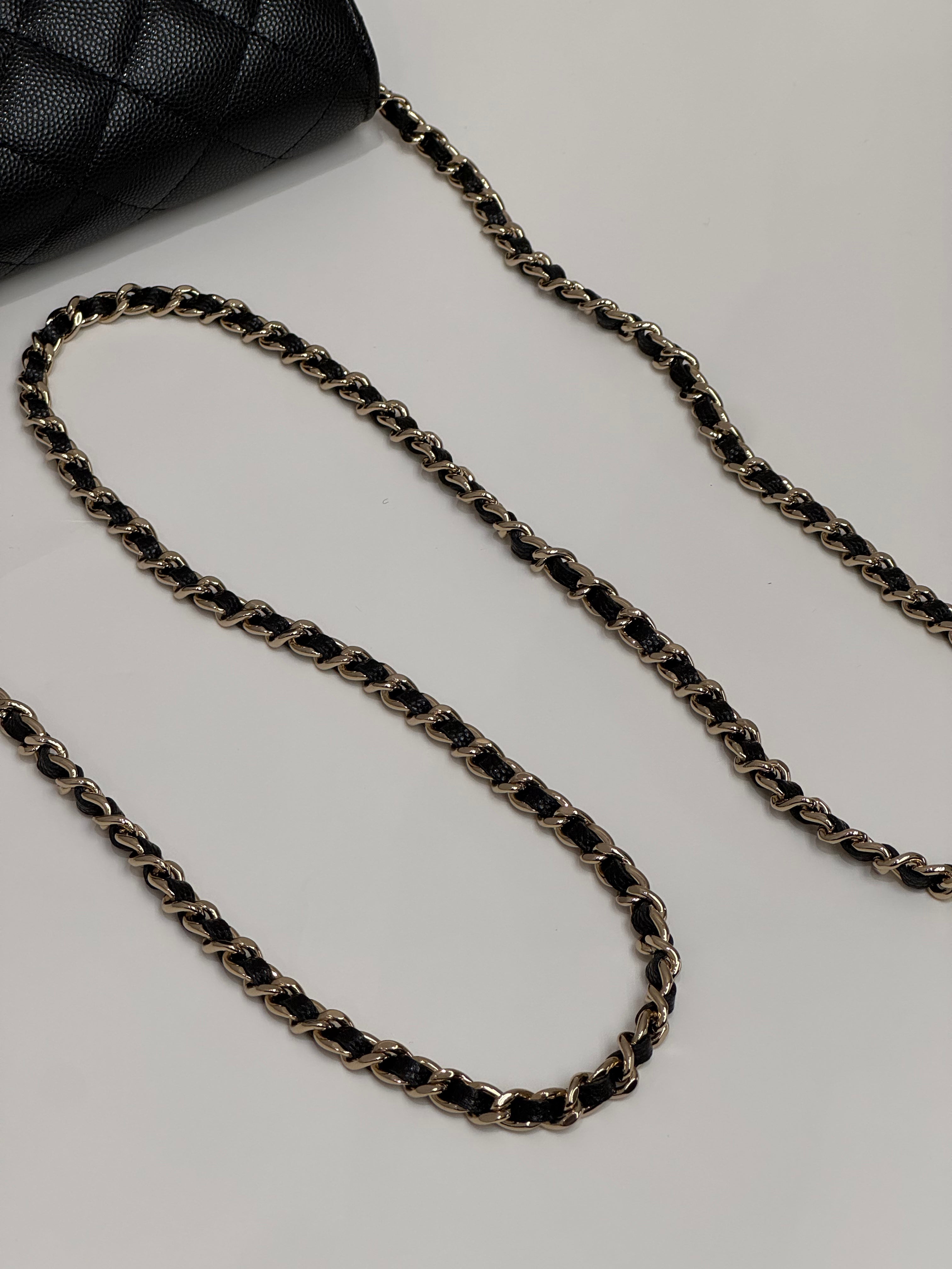 Chanel Wallet On Chain Caviar Black (Microchip)