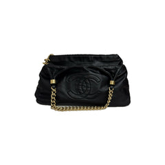Chanel Rodeo Drive Hobo Tote Bag Calfskin Black