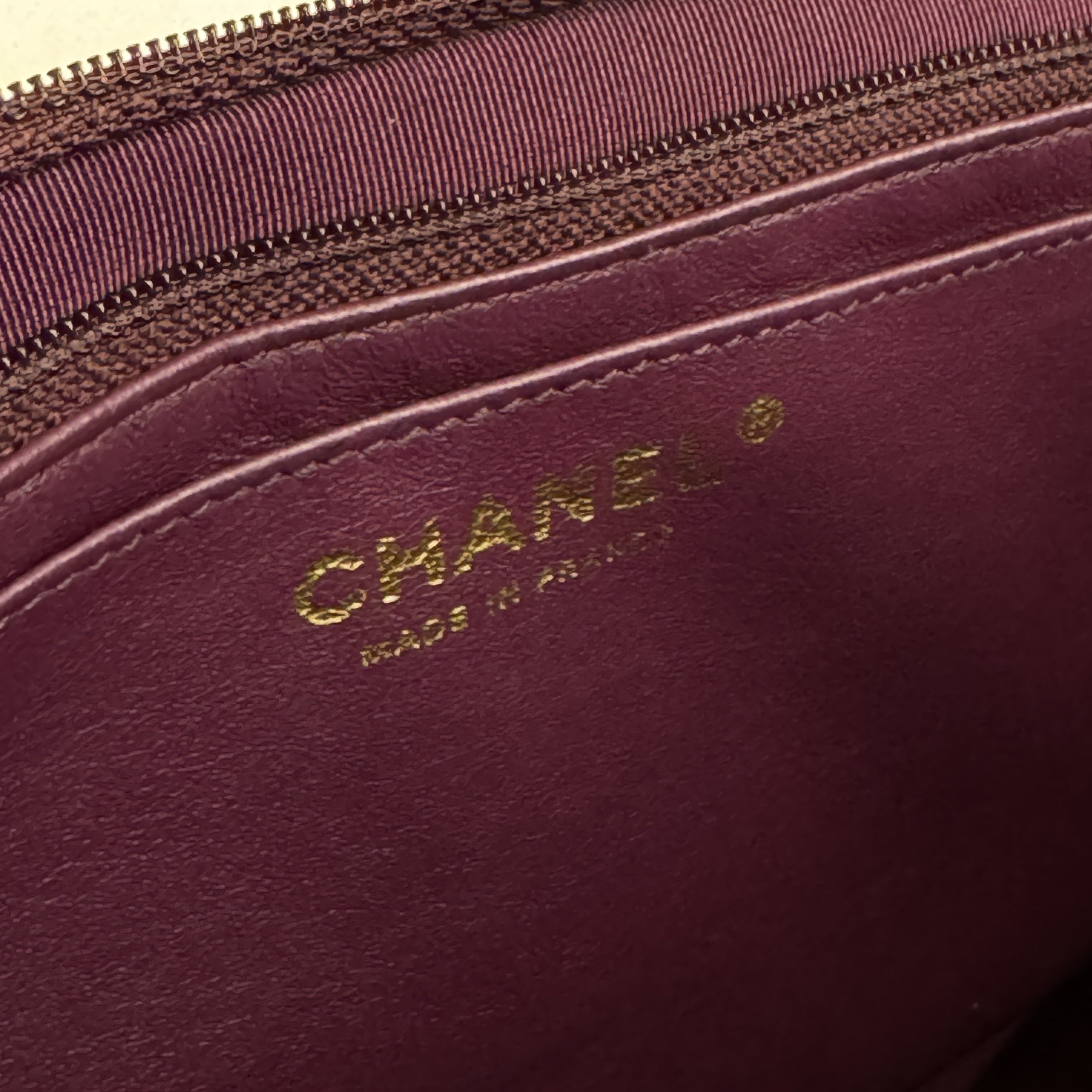 Chanel Jumbo Classic Double Flap Bag Lambskin Rouge