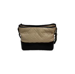 Chanel Gabrielle Hobo Bag Calfskin Beige