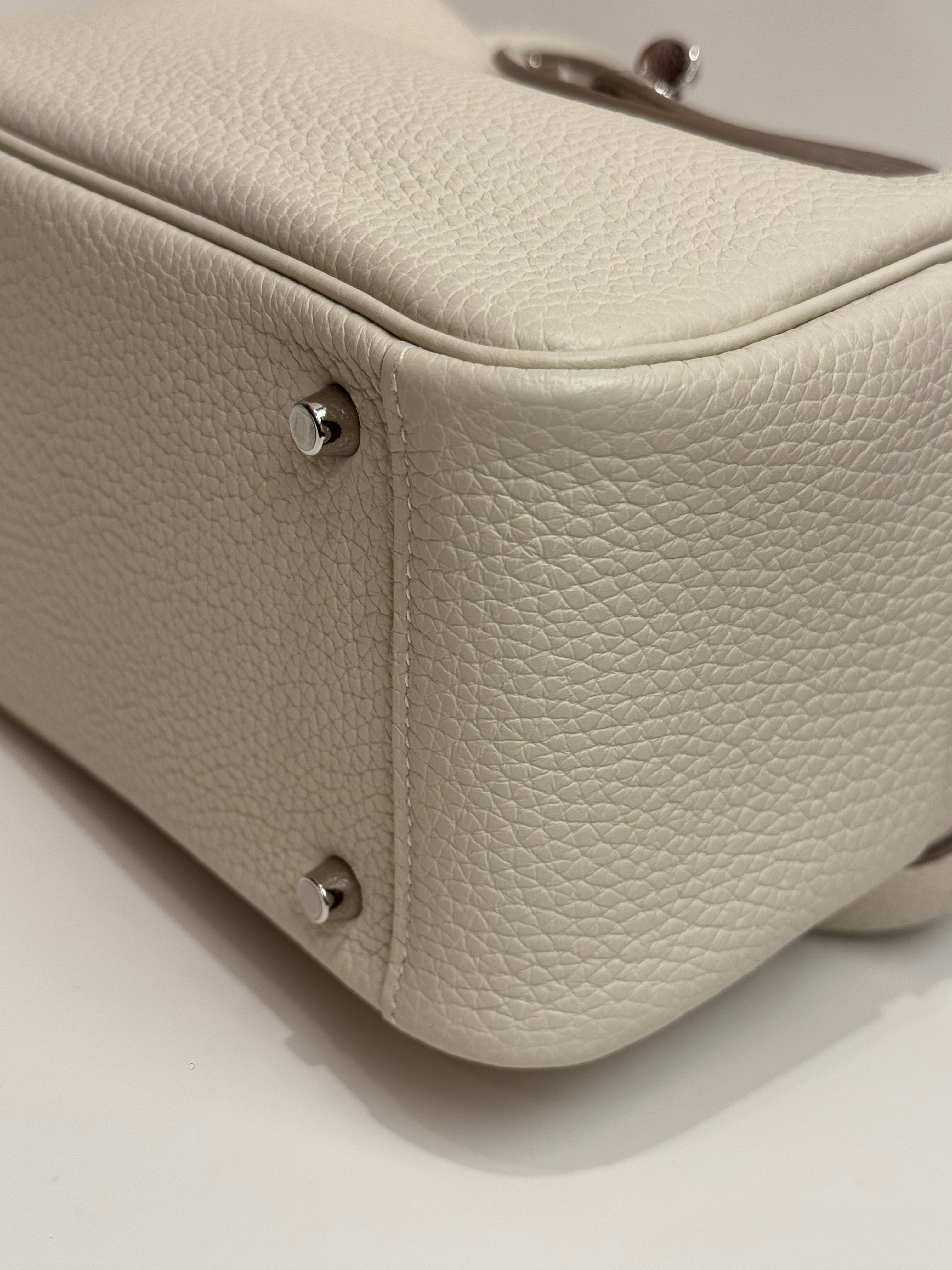 Hermes Mini Lindy Clemence Nata STAPM Z